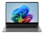 Samsung NP940XHAA-EXP ne&scaron;iojamas kompiuteris su Intel Core Ultra 7 256V, 35,6 cm (14 colių) jutikliniu ekranu, 16 GB LPDDR5x-SDRAM, 512 GB SSD, Wi-Fi 7, Windows 11 Home, pilka spalva