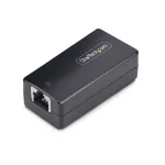 StarTech.com 1 prievado Gigabito tinklo izoliatorius, kompakti&scaron;kas tiesinis RJ45 eterneto jungtuvas su 4kV galvanine izoliacija, IP40, montuojamas ant DIN bėgio, atitinka TAA