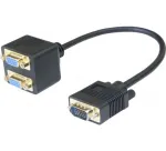 Hypertec 137036-HY VGA kabelis 0,3 m VGA (D-Sub) 2 x VGA (D-Sub) juodas