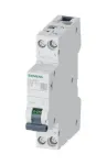 Siemens 5SL6016-7 automatinis jungiklis 1P+N 16A C charakteristika