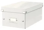 Leitz Click & Store WOW DVD laikymo dėžė, balta, kartoninė, 206 mm, 325 mm, 147 mm, 570 g