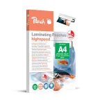 Peach 510971 laminavimo mai&scaron;eliai A4 80 mikronų 100 vnt
