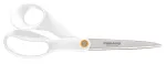 Fiskars F061200487 kanceliarinės žirklės, tiesus pjūvis, nerūdijantis plienas, balti