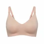 Momcozy YN21 maitinimo liemenėlė (XL) &ndash; vientisa, smėlio spalvos, bemontuota maitinimo liemenėlė