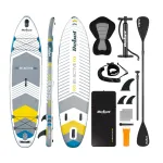 Pripučiama irklenčių lenta REBEL Active SUP Board RBA-4507-WH 10'6 inch balta/mėlyna