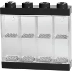 LEGO Minifigure Display Case 8 Black (Black/Transparent) by Room Copenhagen