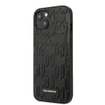 Karl Lagerfeld KLHCP13SMNMP1K iPhone 13 Mini 5,4 inch kietas dėklas juodas su monograma