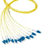 EFB Electronics Fiber Pigtail LC 50/125 &micro;m OM5, Lime Green, 2 m