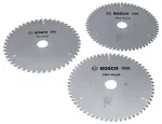 BOSCH POWERTOOLS PRO Wood Circular Saw Blade 216 mm (3 vnt. rinkinys)