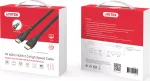 UNITEK HDMI 2.0 laidas 20 m 4K 18Gbps juodas