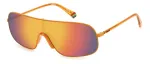 POLAROID PLD6222SL7Q Unisex akiniai &ndash; Havana rėmelis, žali poliarizuoti lę&scaron;iai, 57 mm