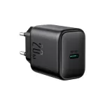 Joyroom Travel Charger Type-C PD 20W QC 3.0 Black (JR-TCF20)