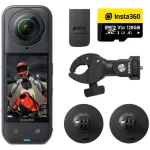 Insta360 X5 veiksmo kamera motociklo rinkinys, CINSAAHA/MOTO