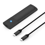 ORICO PWM2-G2 M.2 NVMe USB-C 10 Gbps korpusas - juodas