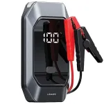 USAMS Jumpstarter Powerbank 8000mAh su LED žibintuvėliu, juoda ZB284ZDB01