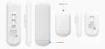 Ubiquiti NanoStation AC loco NS-5ACL &ndash; Belaidė bazinė stotis &ndash; AirMax ac &ndash; 5 GHz (5 vnt. paketas)