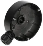 DELTA STG-1280ZJ-DM8(BLACK) Junction Box for Dome Cameras, Black, Aluminum Alloy