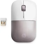 HP Wireless Mouse Z3700 - Baltas/Rožinis, Ambidekstrinis, RF belaidis, 1200 DPI, Rožinis, Baltas
