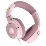 Razer Kraken V4 X Pokemon Pikachu & Eevee Edition laidinės žaidimų ausinės, USB-C, 40 mm