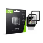 Green Cell GL88 2x GC Clarity Ekrano apsauginis stiklas, skirtas Apple Watch 42mm (Grūdintas stiklas, 9H, skaidrus)