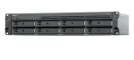 Synology RackStation RS1226+ 8 diskų vietų stelažinis NAS serveris, AMD Ryzen V1500B 2,2 GHz, 4GB DDR4 ECC, 2x 2,5GbE, be diskų