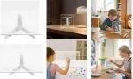 LogiLink LED ap&scaron;viečiama užra&scaron;ų lenta 20x20 cm su 7 fluorescenciniais ra&scaron;ikliais, USB maitinimu, akrilinė, įvairiaspalvė