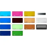 Godox MA01 magnetinis filtrų rinkinys, skirtas iT20 LED vaizdo &scaron;viesai &ndash; difuzorius ir korio grotelės