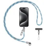 USAMS SJ746 30W USB-C į Lightning pakabinamas telefono įkrovimo laidas 1,2 m mėlynas