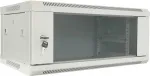 DSIT DS6404W 4U sieninis serverių spintelė su stiklinėmis durelėmis, 600 x 450 x 280 mm, balta