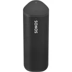 Sonos Roam ne&scaron;iojamas i&scaron;manusis garsiakalbis juodos spalvos
