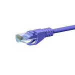 DSIT CAT 6 U/UTP tinklo kabelis, 2 m, violetinis, CCA, RJ45, 1 Gbps