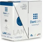 DSIT DANICOM CAT5E UTP 305m Solid Conductor LSZH (Eca) tinklo kabelis
