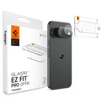 Spigen Optik Pro Glas.tR EZ Fit fotoaparato apsauga 2 vnt., skirta Google Pixel 11 Pro &ndash; skaidri