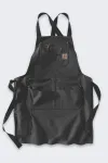 Carhartt Duck Apron prijuostė virtuvei, juodos spalvos