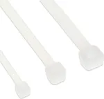 InLine&reg; kabelių rai&scaron;čiai 200mm x 4,8mm, natūralūs, 100 vnt.
