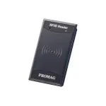 Promag MF700-10 RFID skaitytuvas, 13,56 MHz MIFARE, RS232/Wiegand/MSR ABA Track 2, atviras kabelio galas, 47x16x83 mm