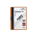 DURABLE DURACLIP 30 A4 aplankas su segtuku, oranžinis, 25 vnt. paketas, 220009