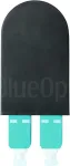 BLUELAN BlueOptics &Scaron;viesolaidinis Loopback Adapteris OM3 50/125&micro;m Multimode SC/UPC Duplex, Aqua/Turquoise, Keraminis Ferulis, -40&deg;C iki +85&deg;C (BOLBSCOM3)