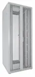 DSIT 42U 19 colių serverių stelažas 800x800x2000mm baltas, perforuotos dvigubos priekinės ir galinės durelės DS8842DD-W