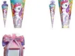 ROTH Fairy Horse Flora apvalus mokyklinis kūgis 700 mm su veltinio užsegimu ir sustiprintu galu 677547