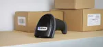 HDWR HD-LR66 1D/2D kodų skaitytuvas, Bluetooth ir 2,4 GHz, įkrovimo stotelė