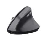 Trust TM-270 vertikali belaidė optinė pelė, 2400 DPI, 6 mygtukai, RF Wireless, juoda