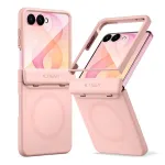Tech-Protect Kevlar Aura MagSafe telefono dėklas Galaxy Z Flip 8, rožinės spalvos