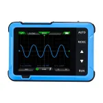 Ne&scaron;iojamas 2-in-1 mini osciloskopas ir signalų generatorius Fnirsi DSO510 &mdash; 10 MHz dažnių juosta, 48 MS/s atranka