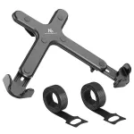 Ne&scaron;iojamojo kompiuterio stovas MACLEAN MC-836 &ndash; reguliuojamas auk&scaron;tis, ergonomi&scaron;kas dizainas, juodas, horizontaliam ne&scaron;iojamam kompiuteriui (58,5&times;236&times;320 mm)