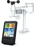 Sencor SWS 9898 profesionali Wi-Fi orų stotelė su 5 viename jutikliu, juoda