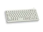 CHERRY Compact klaviatūra, kombinuota (USB + PS/2), QWERTY, pilka