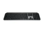 Logitech MX Keys S for Mac belaidė klaviatūra Office RF Wireless + Bluetooth QWERTZ voki&scaron;ka Aliuminis Baltas