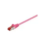 Microconnect B-FTP6015PI tinklo kabelis, 1,5 m, Cat6 F/UTP (FTP), rožinis