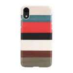 Man and Wood apsauginis dėklas iPhone XR &ndash; koralų baltos spalvos, medinis
